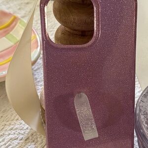 Loopy Lavendar Sparkle iPhone 15 Pro Max and Glitter Loop